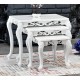 SELÇUKLU ZİGON SEHPA (BEYAZ) SELÇUKLU ZİGON SEHPA (BEYAZ)