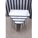 Hilal 4 lü mdf lam modern salon sehpası Hi-gloss Antrasit Hilal 4 lü mdf lam modern salon sehpası Hi-gloss Antrasit