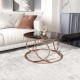 ATLANTA LÜX METAL ORTA SEHPA BAKIR SİYAH TEMPERLİ CAM ATLANTA LÜX METAL ORTA SEHPA BAKIR SİYAH TEMPERLİ CAM