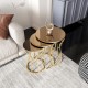 KUM SAATİ ZİGON SEHPA GOLD BRONZ AYNA KUM SAATİ ZİGON SEHPA GOLD BRONZ AYNA