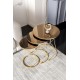 GEZEGEN ZİGON SEHPA GOLD BRONZ AYNA GEZEGEN ZİGON SEHPA GOLD BRONZ AYNA